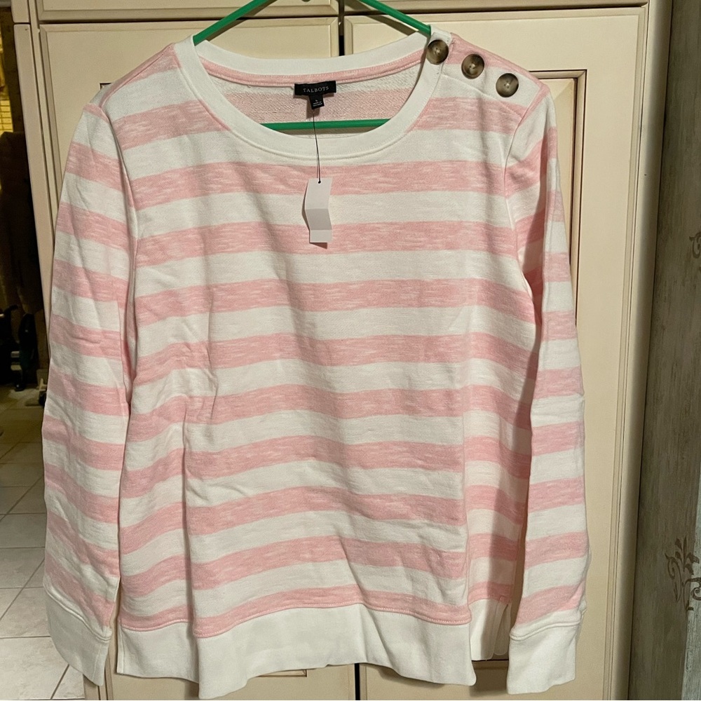 Talbots Striped Top
